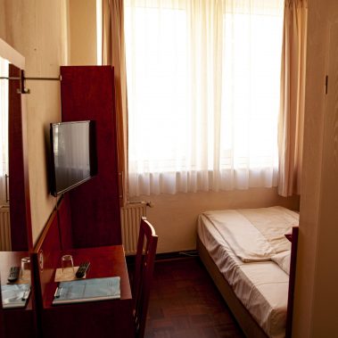 Ein Bild eines Zimmers im Rheinblick Hotel.