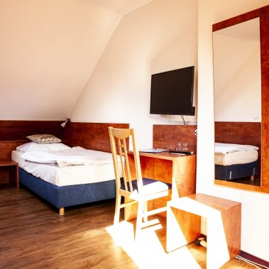 Ein Bild eines Zimmers im Rheinblick Hotel.